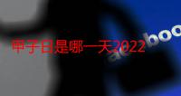 甲子日是哪一天2022（甲子日是哪一天）