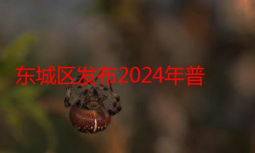 东城区发布2024年普通高中登记入学试点工作的通知