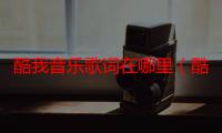 酷我音乐歌词在哪里（酷我音乐歌词目录在哪）